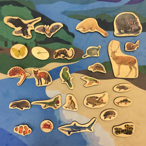 A map of the Montessori Montessori of Monte Montessori