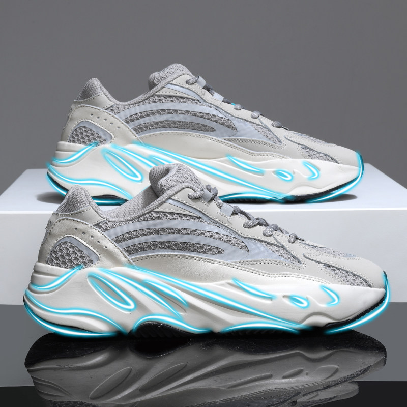 Coconut shoes 700 poisonous genuine v2 black soul dad shoes men's Putian volcanic ash summer breathable tide 2022 new