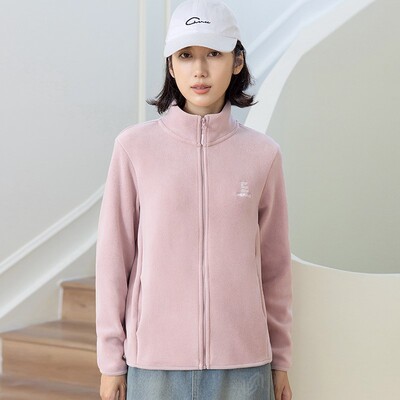 圣龙貂休闲防风外套拉链开衫