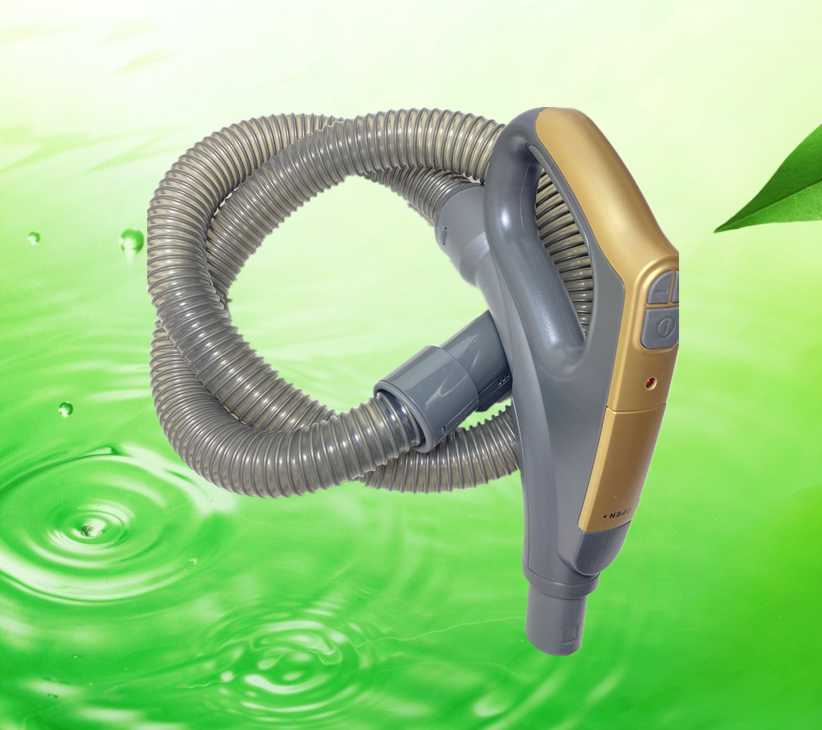 Beauty vacuum cleaner original fitting steel wire hose with remote control threaded tube VC16C4-RG hose assembly
