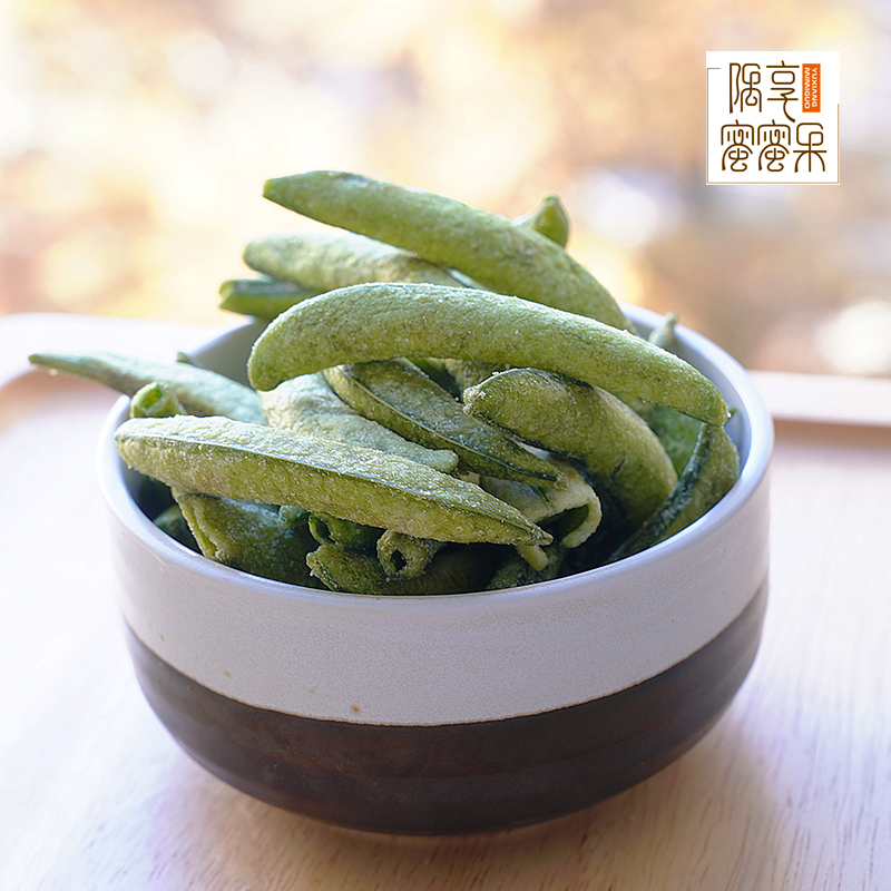 Crisp sweet pea crisp 200g large pack office snacks fruit and vegetable crisp dried ready-to-eat vegetables dried fruits and vegetables dried