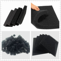 Exhaust fan special filter dust sponge activated carbon filter honeycomb sponge vacuum cleaner polyurethane sponge