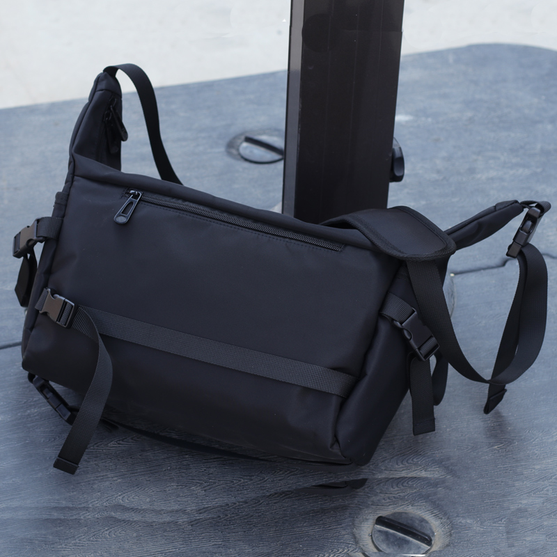 Messenger bag shoulder bag men's and women's work messenger bag student tide brand leisure large capacity canvas ins function backpack