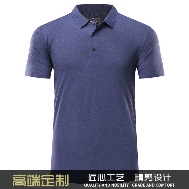 Customize high-end enterprise business turnover polo shirt short sleeve t-shirt sports speed jersey staff to serve print logo