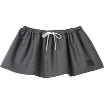 (Chinese Valentines Day gift) Miu Miu Ladys Prince of Wales plaid mini skirt