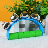 Зеленая деревянная ручка полулудовой колокол синий синий