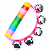 Хваталка, розовая погремушка