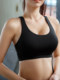 Sports bra for women's back shock-proof running push-up sexy small breast yoga vest style outer wear bra fitness bra