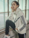 Sportswear suit women 2025 new summer thin gym quick-drying professional fashion morning running hooded jacket