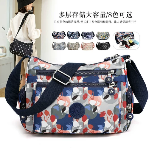 Нейлоновая сумка на одно плечо, универсальная водонепроницаемая сумка через плечо, рюкзак, шоппер, ткань оксфорд