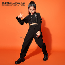 Jazz Dance Children Girl Boomed Girl Show Street Dance Show Hiohop Ocean Sushion Show Dance Clothing