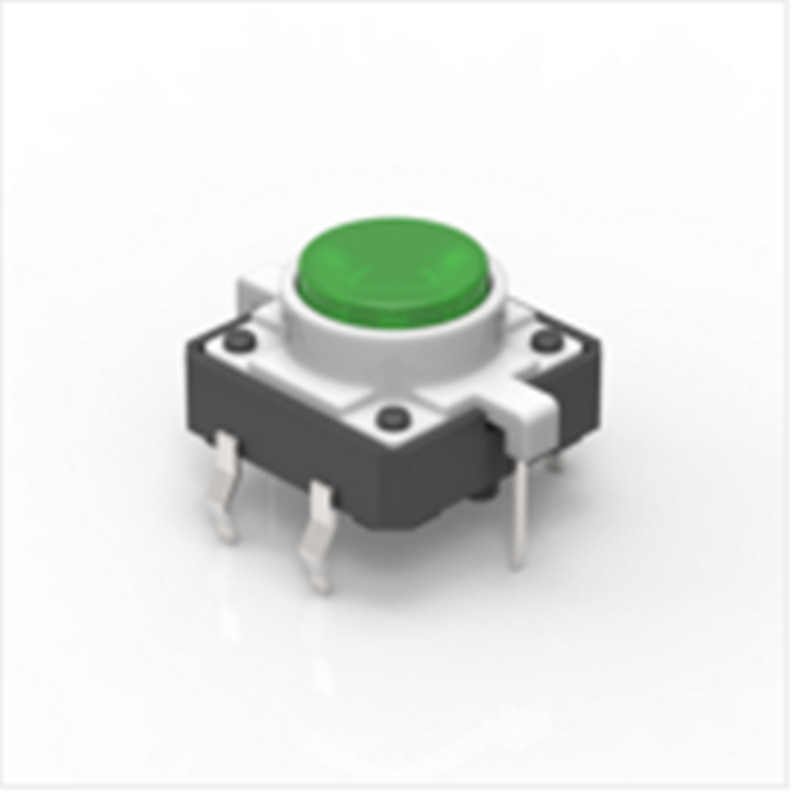 Light switch with light button 12 * 12 * 7 3 handles with color with lamp touch key eco-friendly switch