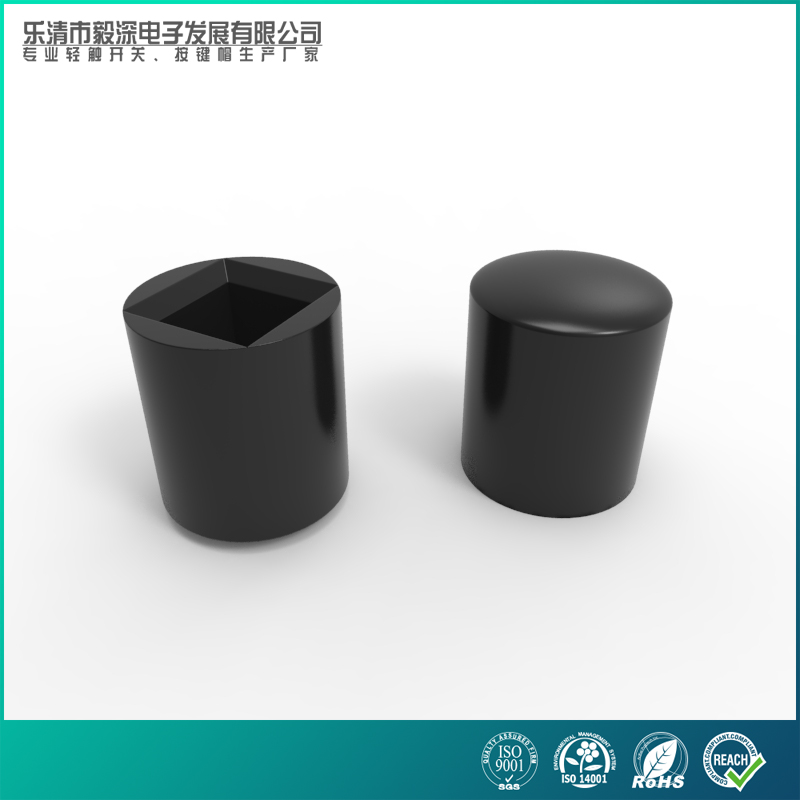 Manufacturer SC417 white square keycap inner diameter 3 3*3 3 with power supply (straight key) switch key cap ABS