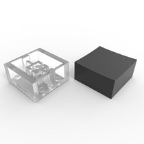 The manufacturer is equipped with a four-leg plug-in touch switch 12*12*7 3 handle head 3 8*3 8 reset key cap SC209