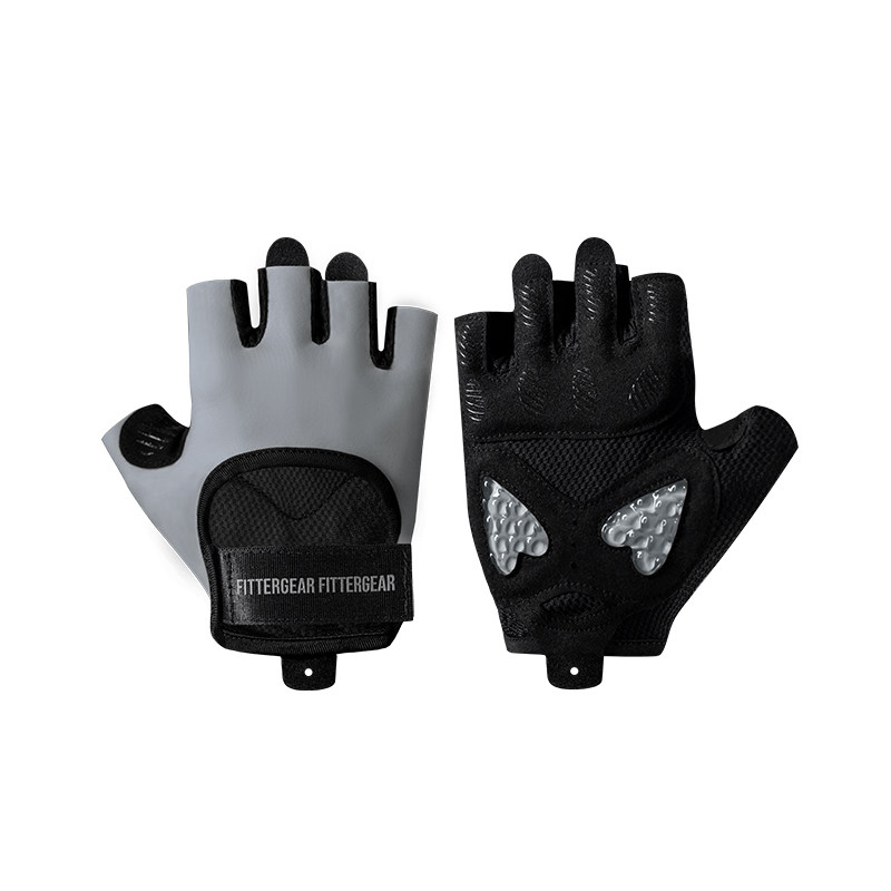 Фитнес-перчатки Fittergear FGNJS розовые (силикон), XS