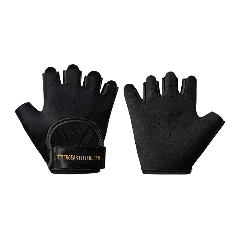 Фитнес-перчатки Fittergear FGNJS розовые (силикон), XS