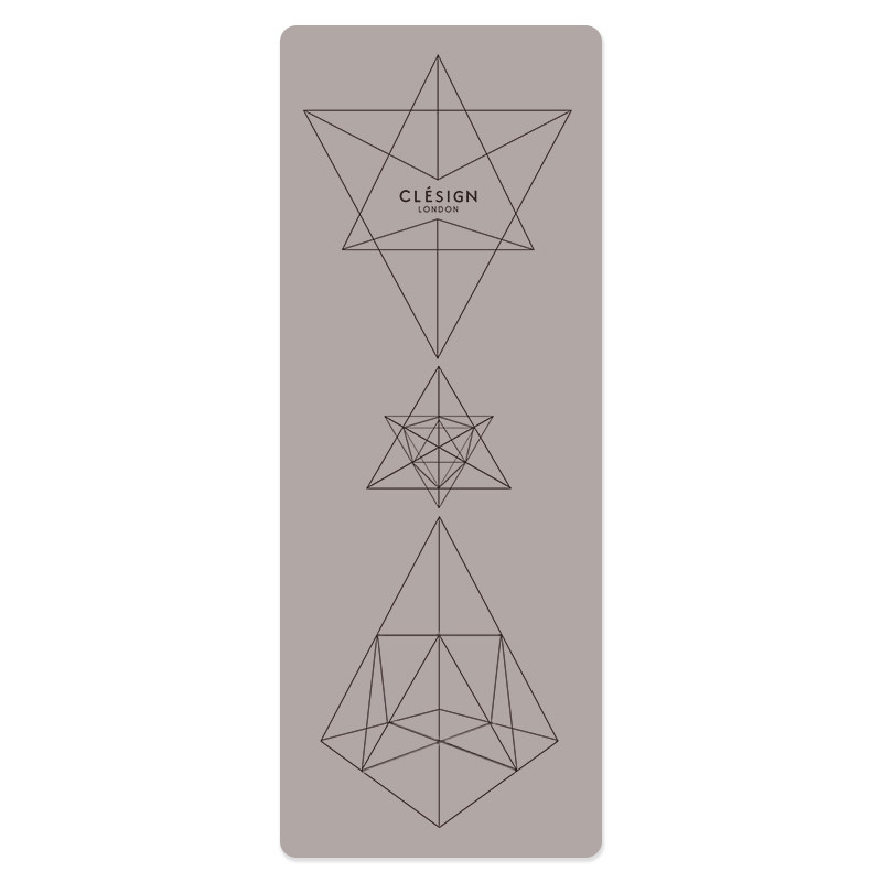 CLESIGN can be plugged imported yoga mat thickened widened fitness mat anti-slip beginner sweat chasing pad