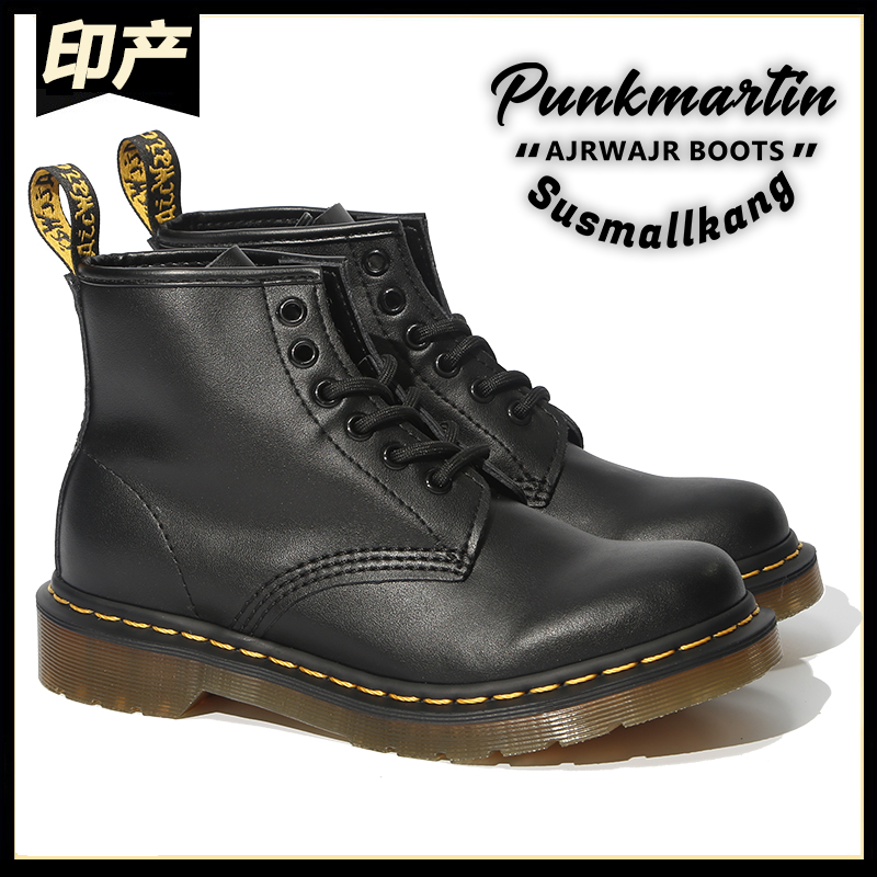 101 Martin boots Dr male and female 6 holes lovers Inron retro lace breathable six-hole locomotive short boots Martens