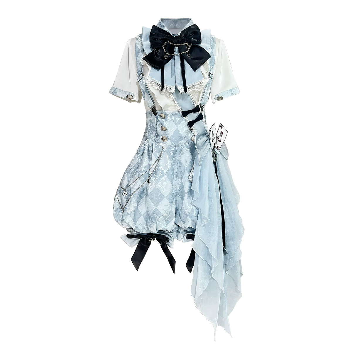 Design genuine overall, set, Birthday gift, Lolita style