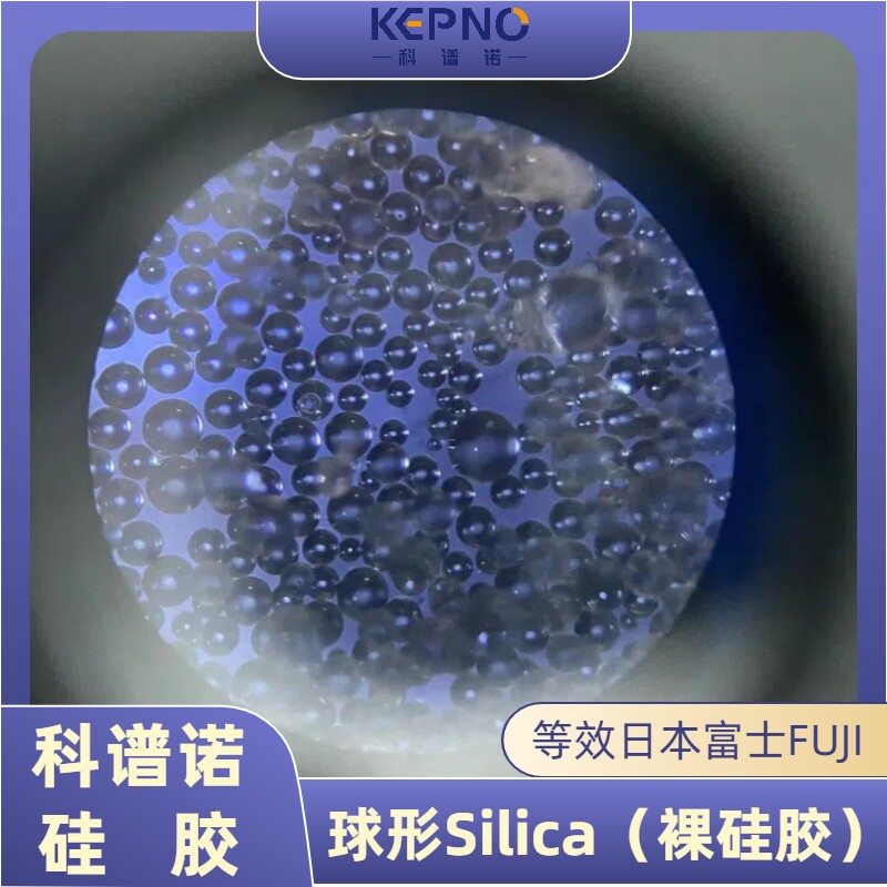 科谱诺球形裸硅胶silica填料40-75um60A/100A1kg/瓶等效日本富士