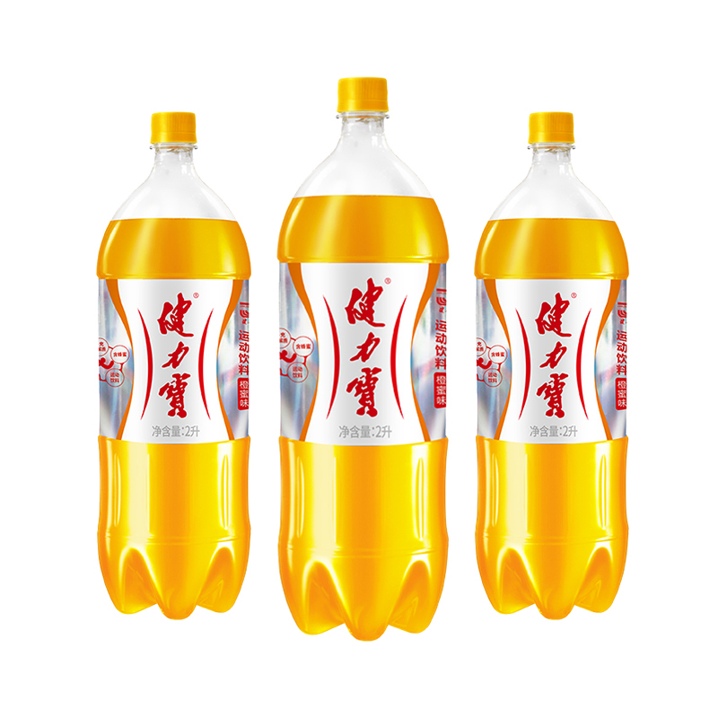 Bodybuilding 2 liters * 6 bottles Sport Beverage whole box Orange Honey Taste Soda 90 post nostalgic carbonated pop can juice 2L