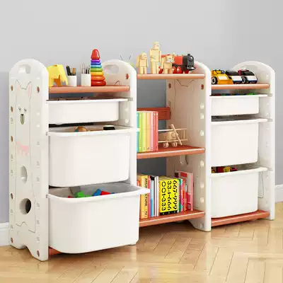 Children's toy storage layer shelf storage cabinet large capacity room multi-layer shelf storage cabinet baby bookshelf