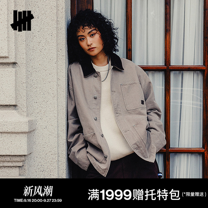 Undefeated Five-Stripe Official Autumn New Product Barn Style Jacket Undefeated Five-Stripe Official Autumn New Product Barn Style Jacket