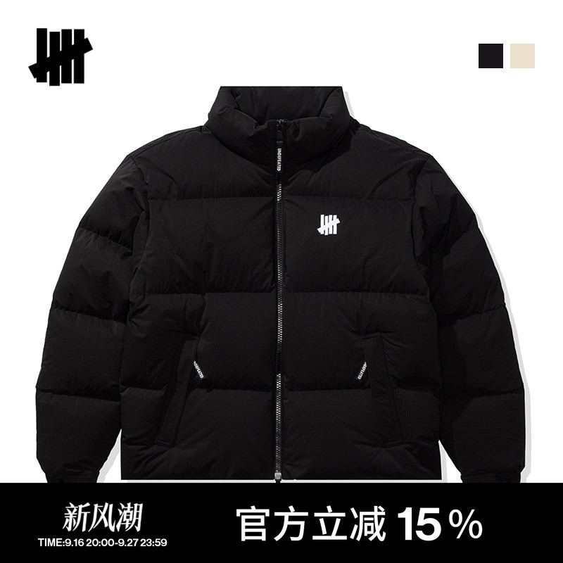 Undefeated Five-Stripe Official Unisex Icon Classic American Quilted Stand-Collar down Jacket Undefeated Five-Stripe Official Unisex Icon Classic American Quilted Stand-Collar down Jacket