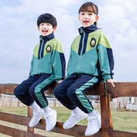 Осенняя форма для детского сада для школьников, куртка, комплект, детский спортивный костюм, 3 предмета