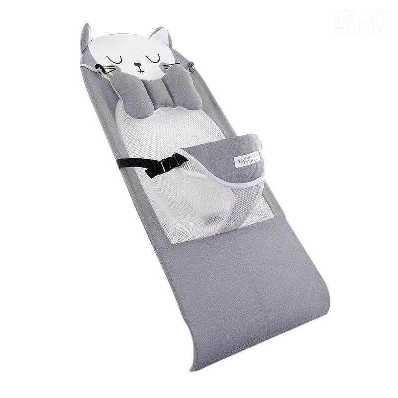 Coaxing baby artifact baby rocking chair cloth cover children baby cradle bed changing seat cover mosquito net mat without bracket