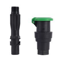 1 inch DN25 plastic inner wire quick water valve green water dispenser garden water plug convenient body sprinkler key