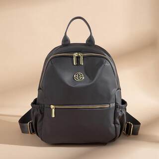 Simple, Fashionable and Casual Nylon Backpack, Waterproof, Lightweight and Durable School Bag, Large Capacity, Korean Style Travel Backpack for Women