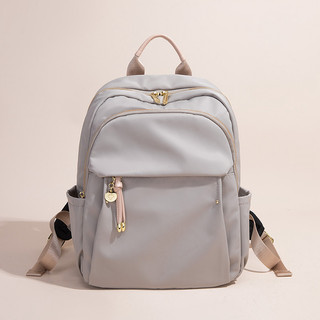 Fashionable Lightweight Large-Capacity Travel Bag Women's Nylon Backpack Waterproof Computer School Bag Oxford Cloth Korean Style Backpack Trendy