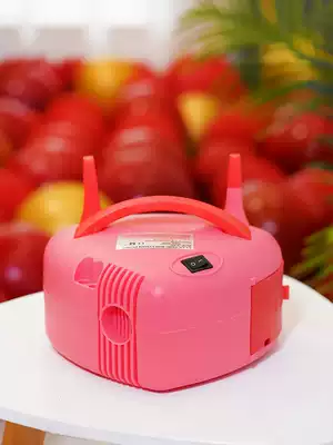 Electric pump balloon blowing machine artifact air pump tool portable automatic air pump double hole air balloon