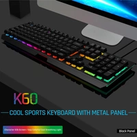 GK60 Black Key Slot -Light -Emating Keyboard не имеет поддержки рук