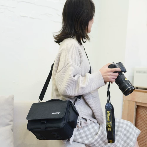Подходит для сумки Sony для беззеркальной камеры Sony a6400 a6500 a6000 a7c a7m2 a7m3 a7m4