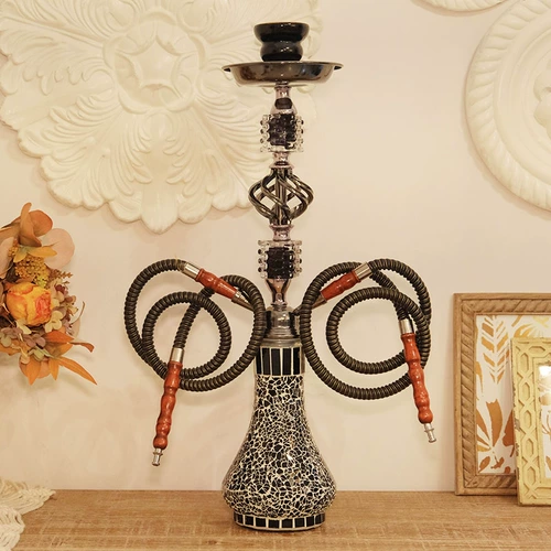 Водяной дым полный сет бар ktv Большой, средний стеклянный арабский водный дым Шиша табачный сигарет сигарет сигарет