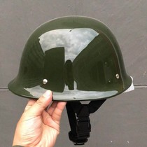 Cycling fiberglass military green military fan style fiberglass helmet military fan male fiberglass helmet
