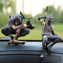 2021 new car pendulum cartoon Cartoon Ninja hand-run Cascasey model on-board car Meter Desk Decoration
