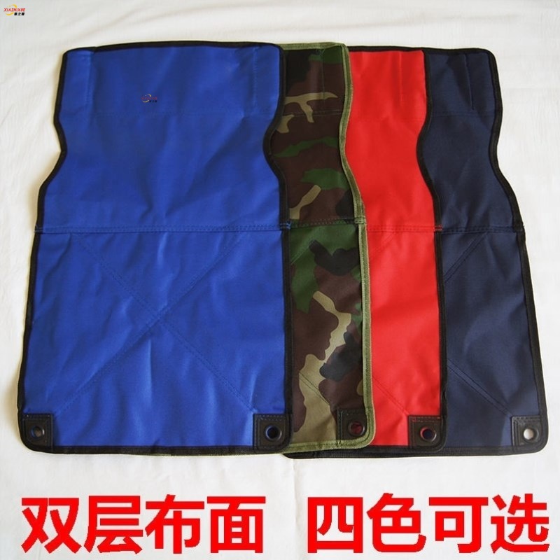Outdoor folding chair replacement cloth thickness canvas folding chair double layer cover large medium-sized portable fishing stool with