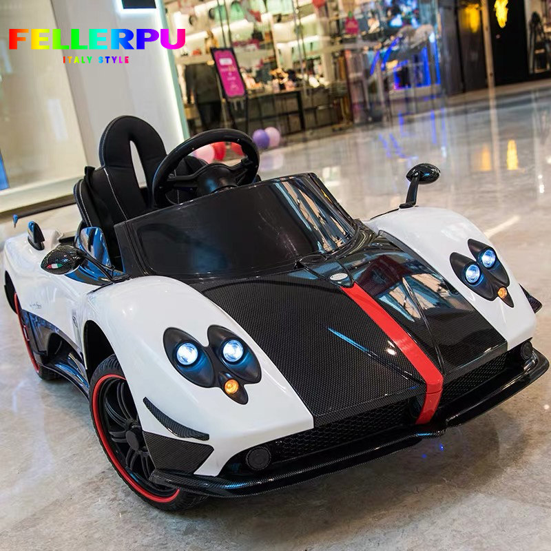 FELERPU Pagani super-running children's electric car can sit strong battery life baby boys and girls remote control toy car
