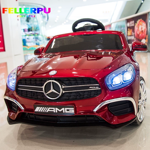 Mercedes Benz, электрический транспорт, электромобиль с сидением, детская игрушечная машина, дистанционное управление, bluetooth