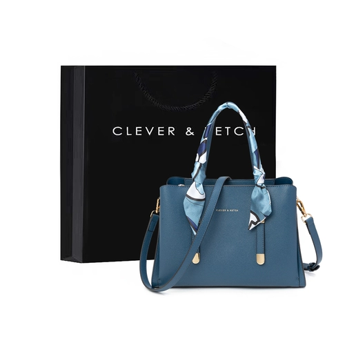 Clever & Ketch Bag Женская 2024 Новая средняя, ​​давая мать -в подарке на день рождения, подарок на плечо, сумка