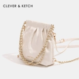 Сумка Clever&Ketch с бриллиантовой цепочкой 2025, новая легкая роскошная сумка на одно плечо, которую можно носить на обоих плечах, и универсальная дорожная сумка для женщин.