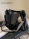 Clever&Ketch high-end retro tote bag for women 2025 new commuter versatile wideband single shoulder crossbody bag