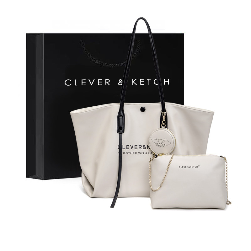 CleverKetch large capacity 2021 New Chao Net red shopping bag big bag shoulder bag Hand Bag tote bag