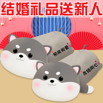 Wedding gifts for newcomers doll press bed early birth noble son wedding car bear a pair of doll wedding room layout