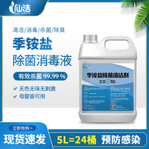 Disinfectant quaternary ammonium salt disinfectant water furniture spray sterilization and sterilization home school air sterilization cleaner vat