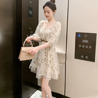 Абрикосовое платье