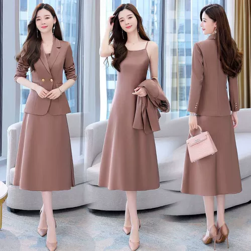 Костюм, летний комплект, платье, подходит для подростков, изысканный стиль